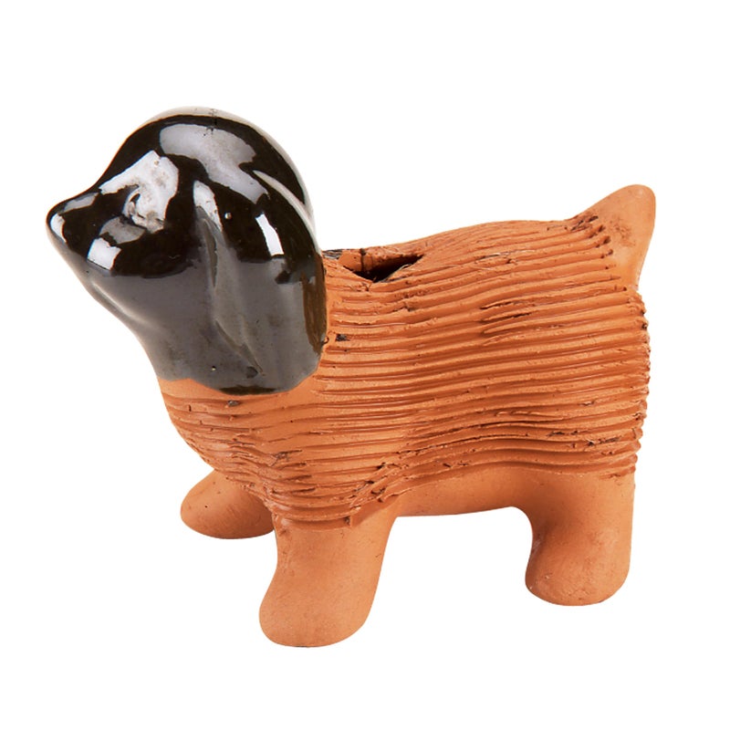Chia Pet Puppy with Seed Pack, Decorative Pottery Planter, Easy to Do and Fun to Grow, Novelty Gift, Perfect for Any Occasion - Image 2